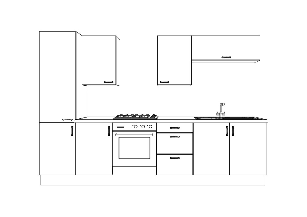 Small Kitchen Design - 8 units